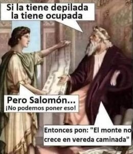 el monte no crece en vereda caminada