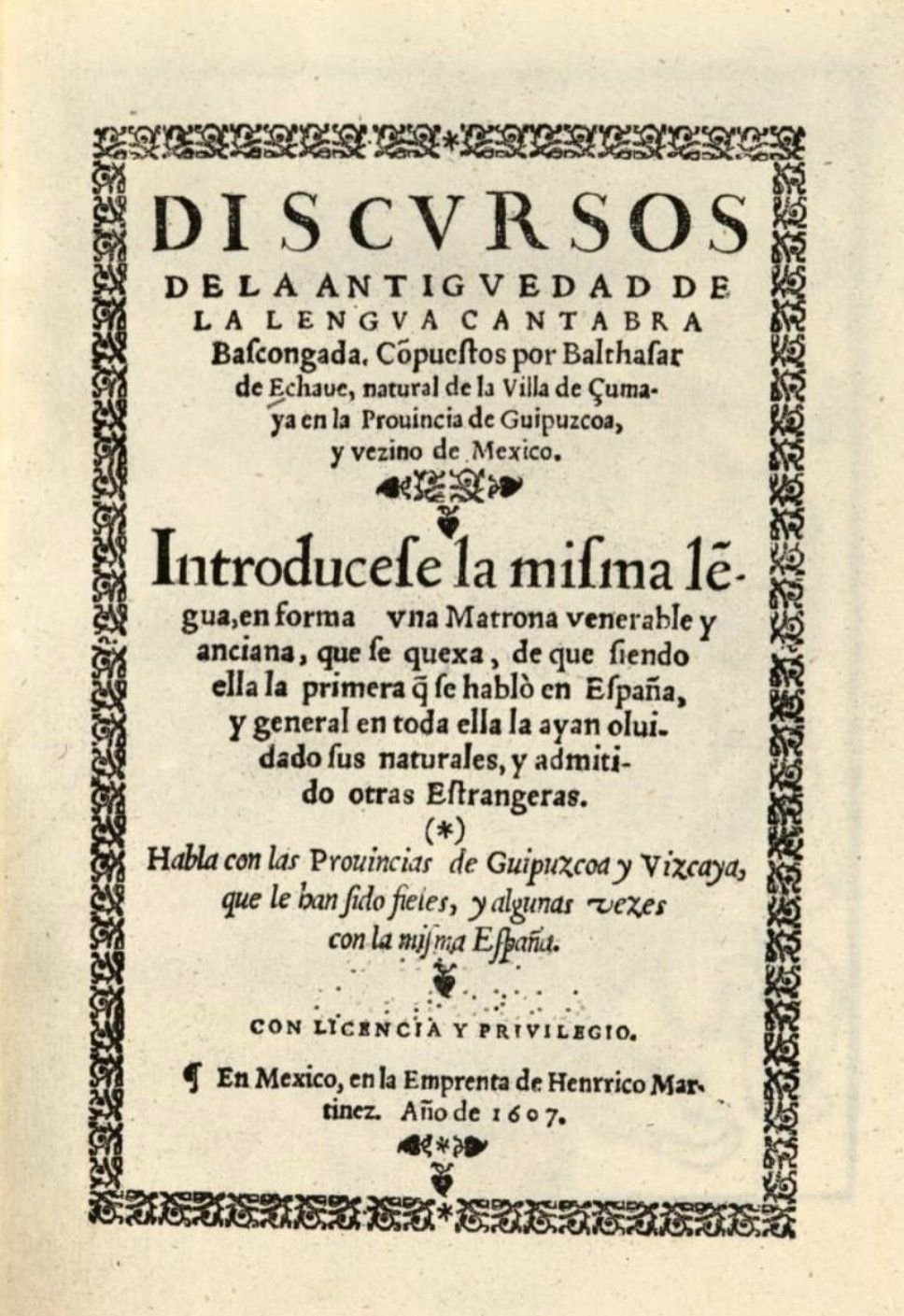 Nombres de origen vasco: Herencia lingüística y cultural del País Vasco 1 Nombres de origen vasco: Herencia lingüística y cultural del País Vasco