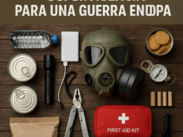 ¿Qué es el 1 kit de supervivencia para una guerra en Europa y por qué se habla de él? kit de supervivencia