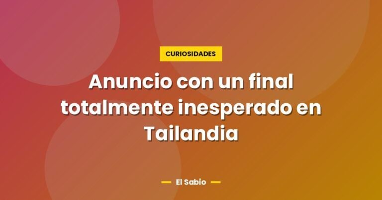 anuncio con un final totalmente inesperado en tailandia 2784