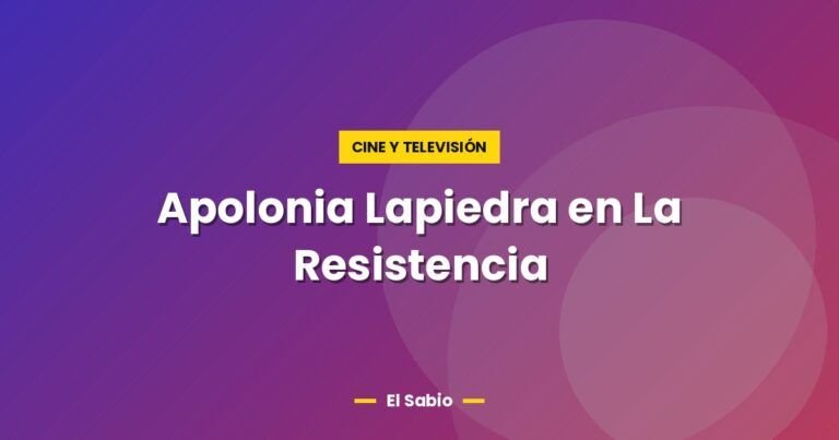 apolonia lapiedra en la resistencia 4068