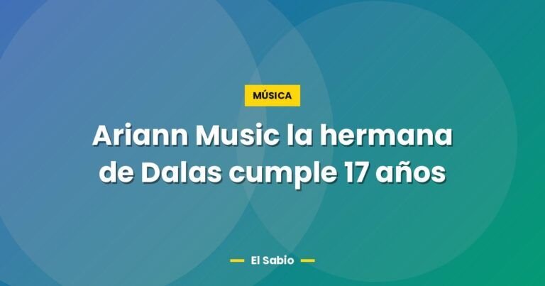 ariann music la hermana de dalas cumple 17 anos 5194