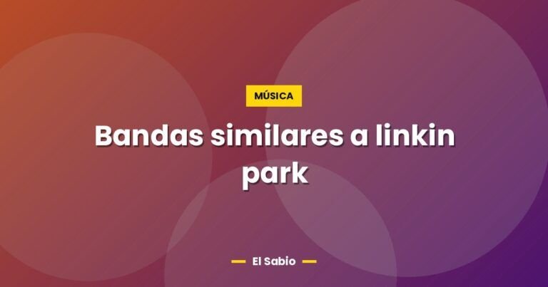 bandas similares a linkin park 5747