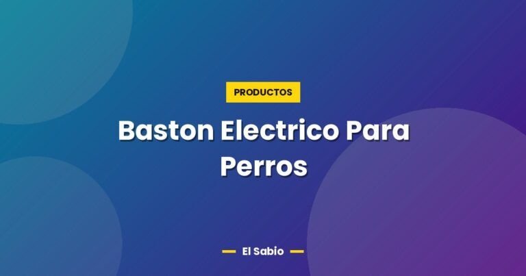 baston electrico para perros 5265