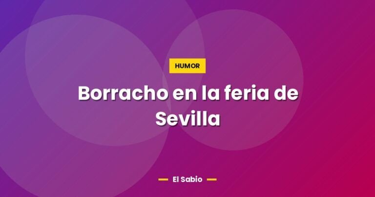 borracho en la feria de sevilla 4911