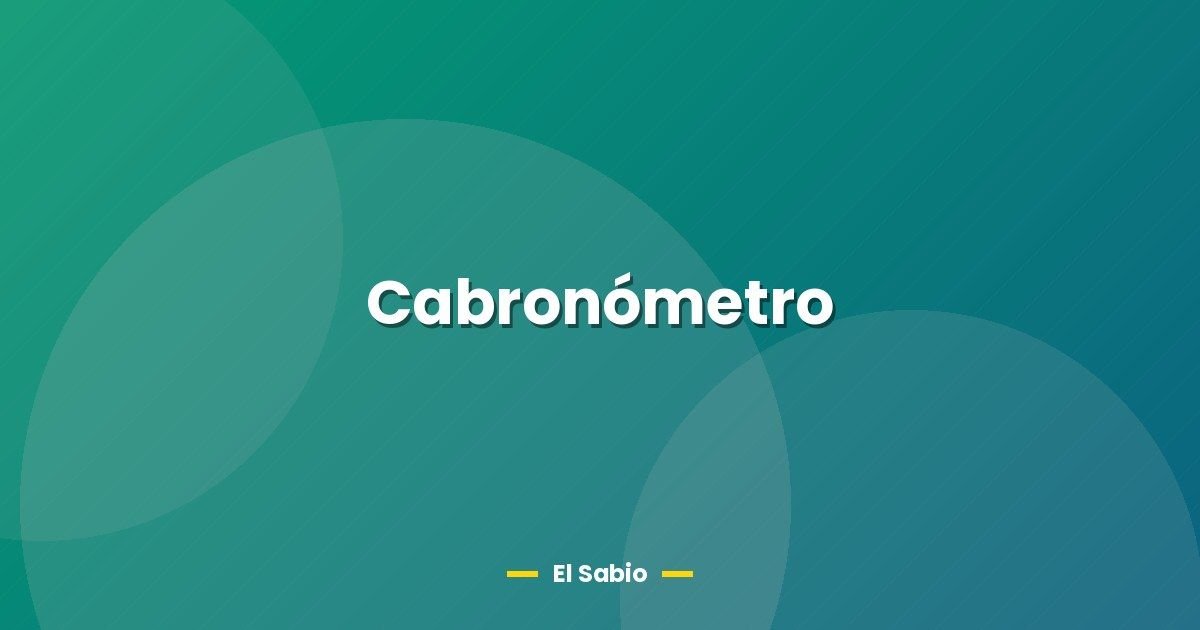 Cabronómetro