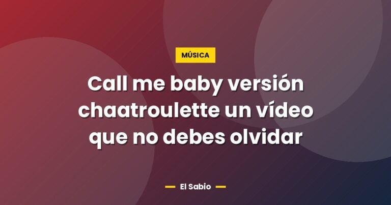 call me baby version chaatroulette un video que no debes olv 4065