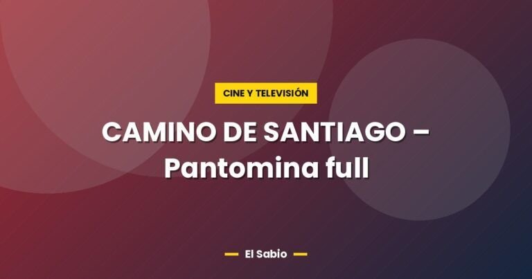 camino de santiago pantomina full 3001