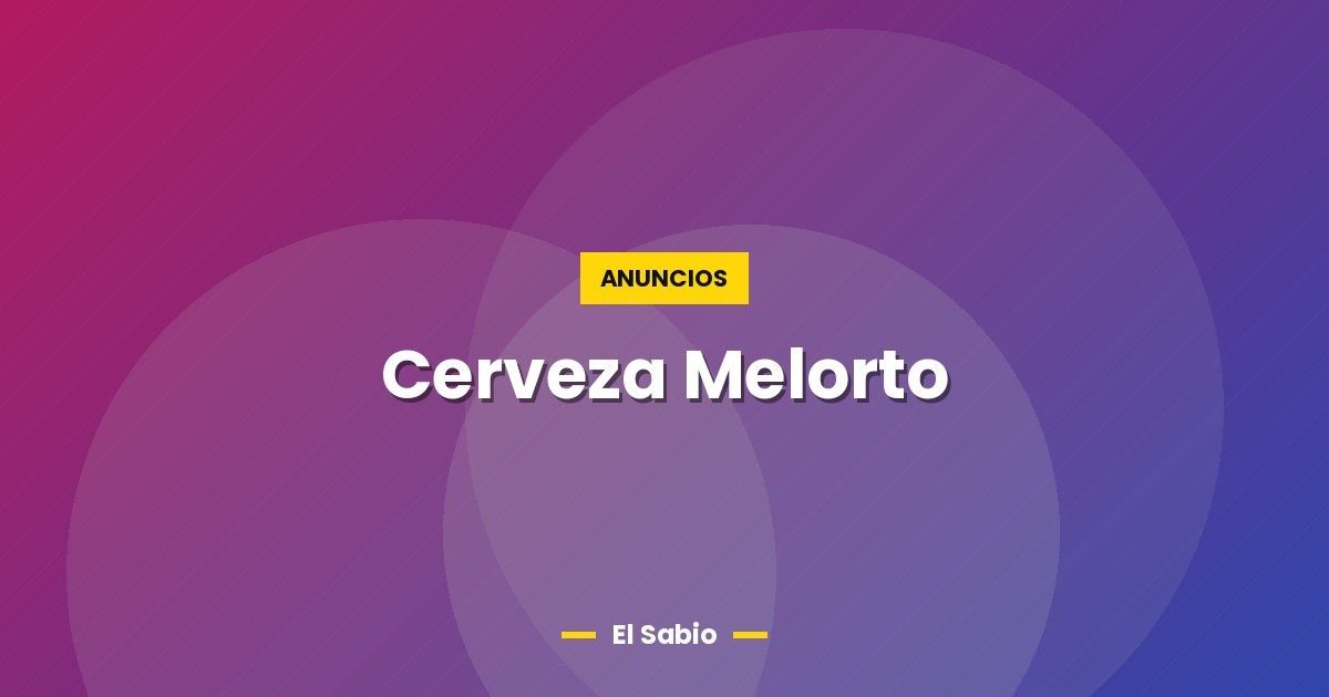 Cerveza Melorto