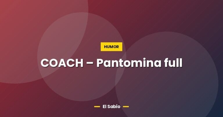 coach pantomina full 3078