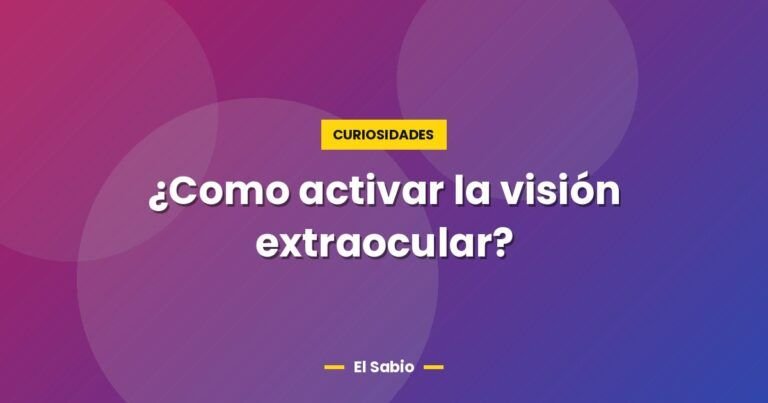 como activar la vision extraocular 5153