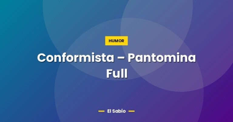 conformista pantomina full 2901