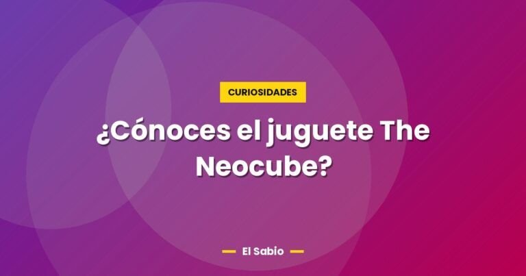 conoces el juguete the neocube 3897