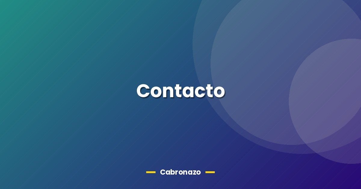 Contacto