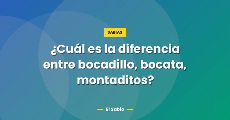 cual es la diferencia entre bocadillo bocata montaditos 6188