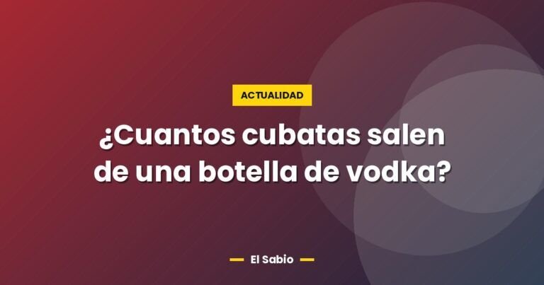 cuantos cubatas salen de una botella de vodka 4323