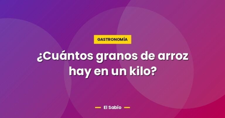 cuantos granos de arroz hay en un kilo 5853