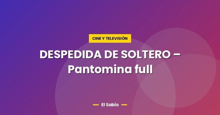 despedida de soltero pantomina full 3005