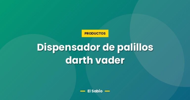 dispensador de palillos darth vader 5313