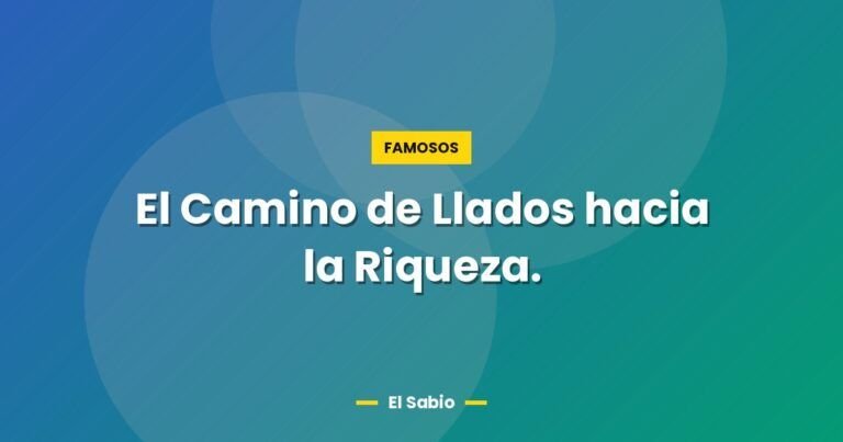 el camino de llados hacia la riqueza 7500