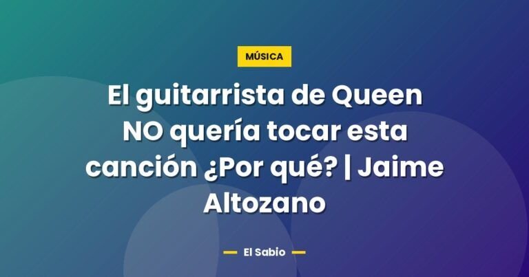 el guitarrista de queen no queria tocar esta cancion por qu 3594