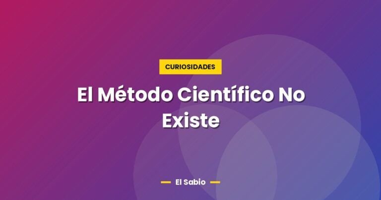 el metodo cientifico no existe 2626