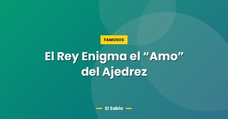 el rey enigma el amo del ajedrez 4287