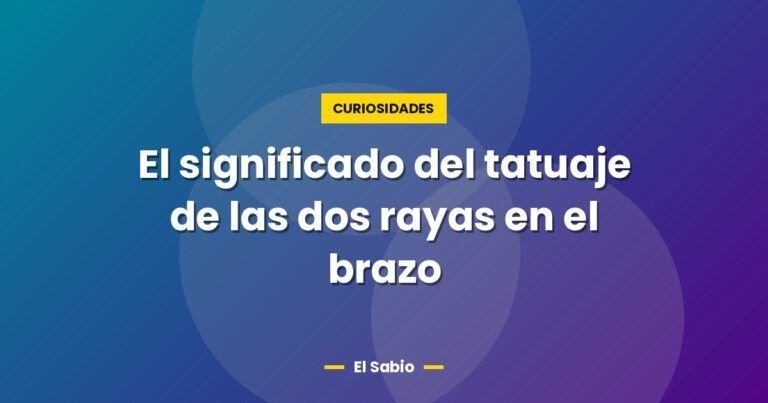 el significado del tatuaje de las dos rayas en el brazo 3107