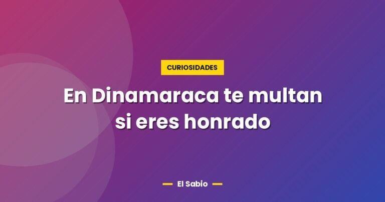en dinamaraca te multan si eres honrado 2782