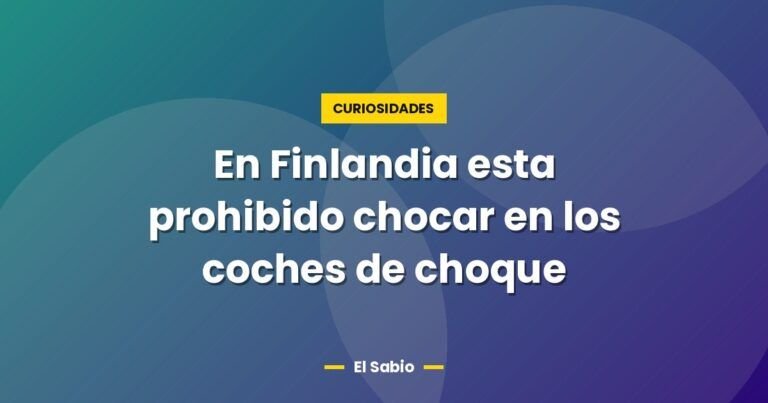 en finlandia esta prohibido chocar en los coches de choque 4134