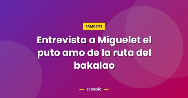 entrevista a miguelet el puto amo de la ruta del bakalao 3183
