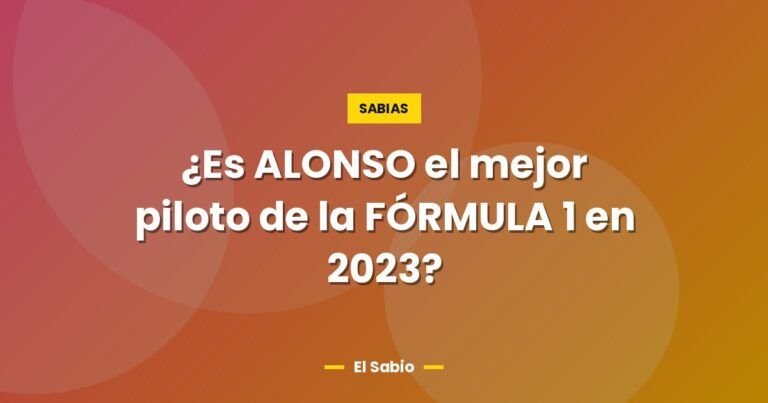 es alonso el mejor piloto de la formula 1 en 2023 5257