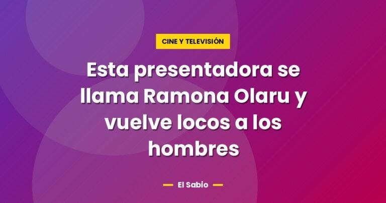 esta presentadora se llama ramona olaru y vuelve locos a lo 3093