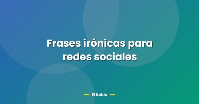 frases ironicas para redes sociales 26668