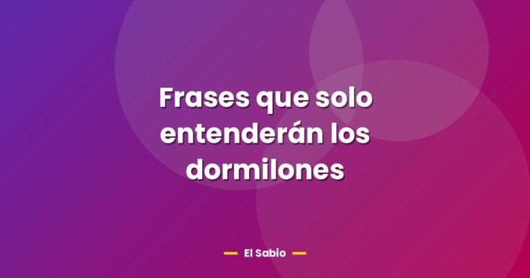 frases que solo entenderan los dormilones 26676
