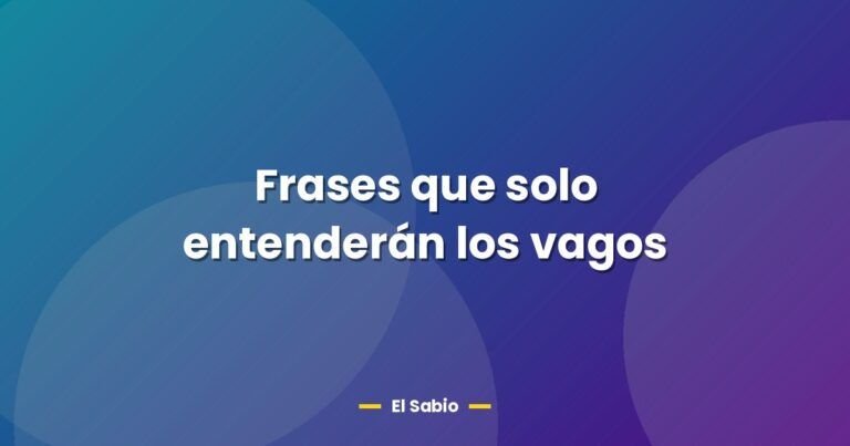 frases que solo entenderan los vagos 26675