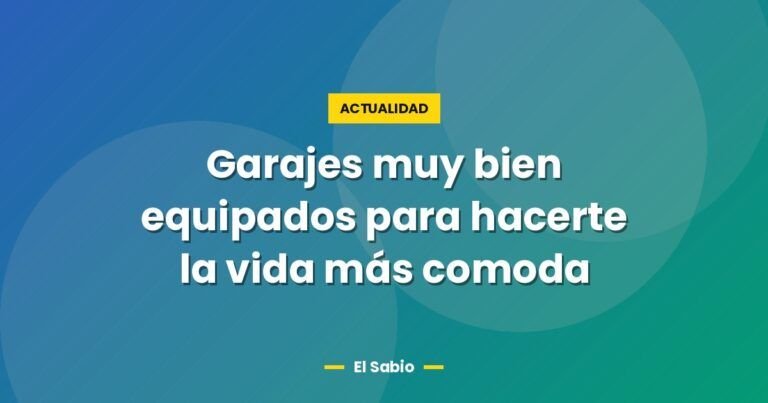 garajes muy bien equipados para hacerte la vida mas comoda 2771