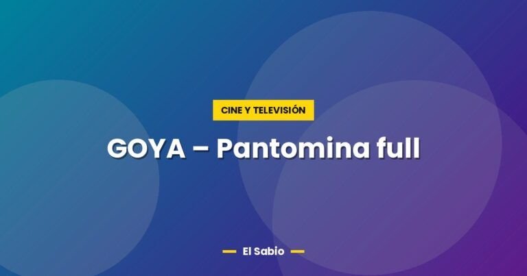 goya pantomina full 3004