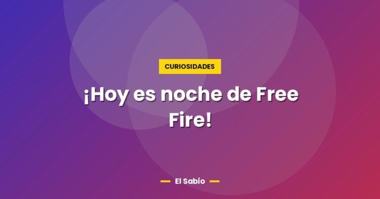 hoy es noche de free fire 4635