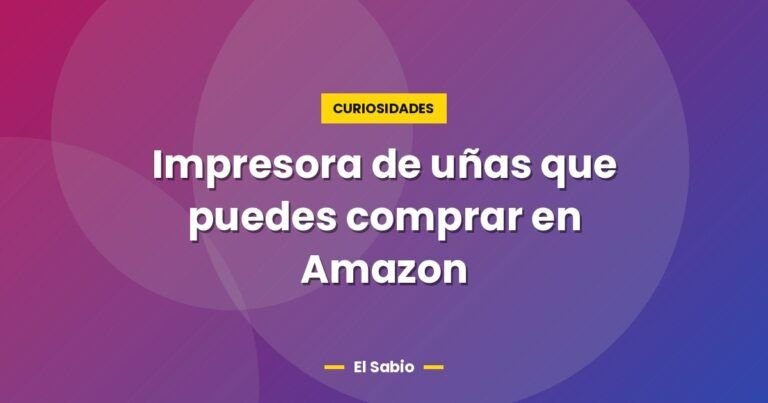 impresora de unas que puedes comprar en amazon 2491