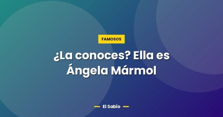 la conoces ella es angela marmol 11390