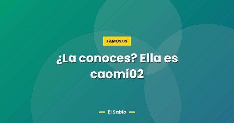 la conoces ella es caomi02 11385