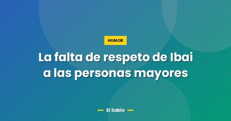 la falta de respeto de ibai a las personas mayores 7753