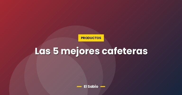 las 5 mejores cafeteras 5279