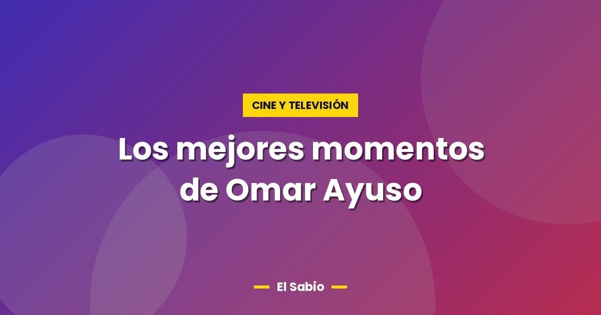 Los mejores momentos de Omar Ayuso 1 Los mejores momentos de Omar Ayuso