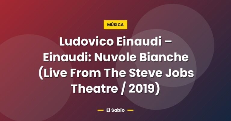 ludovico einaudi einaudi nuvole bianche live from the st 5133