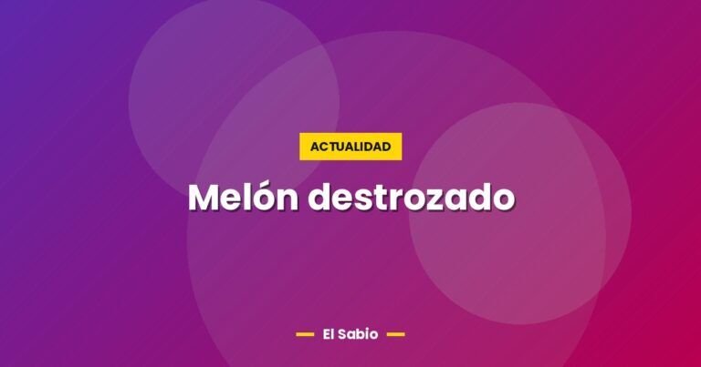 melon destrozado 4070