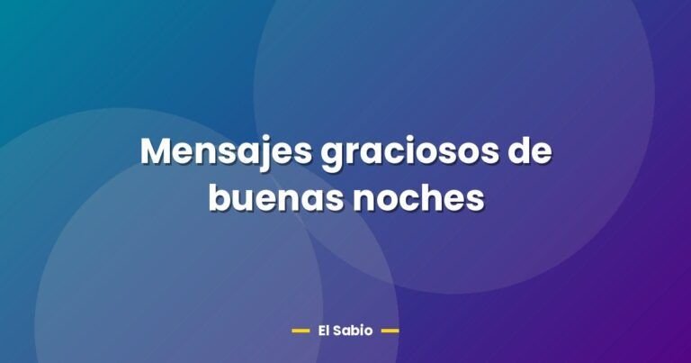 mensajes graciosos de buenas noches 26572