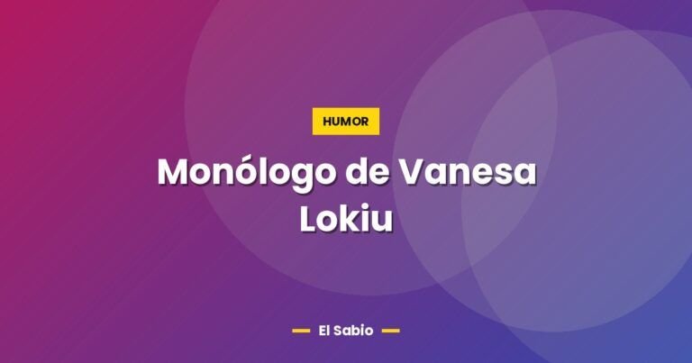 monologo de vanesa lokiu 3399