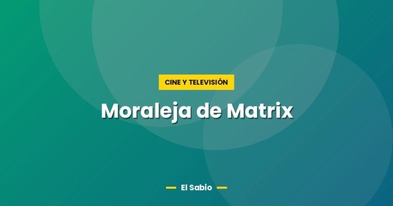 moraleja de matrix 6471